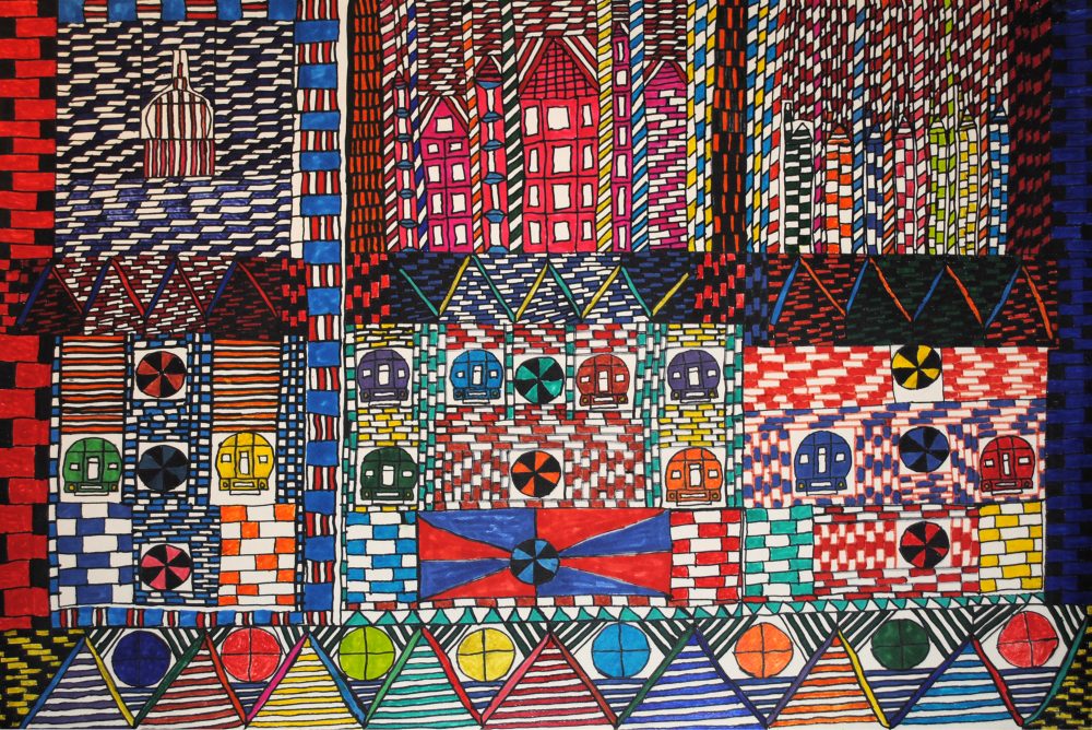 Ian Wornast painting