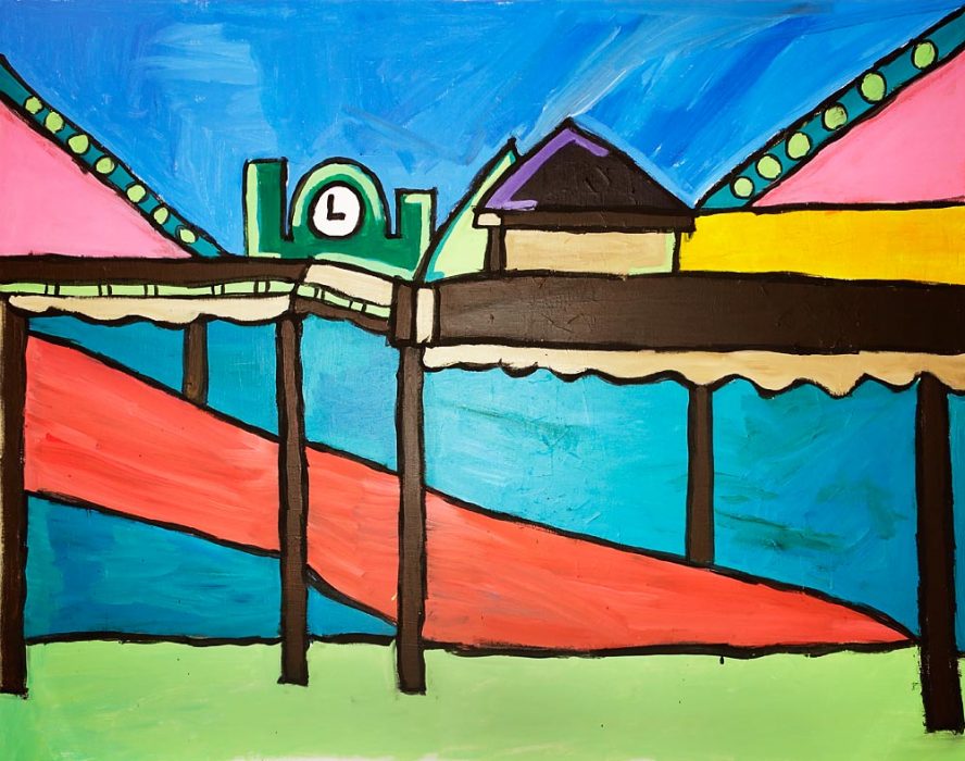 Ian Thompson Brighton paintingg