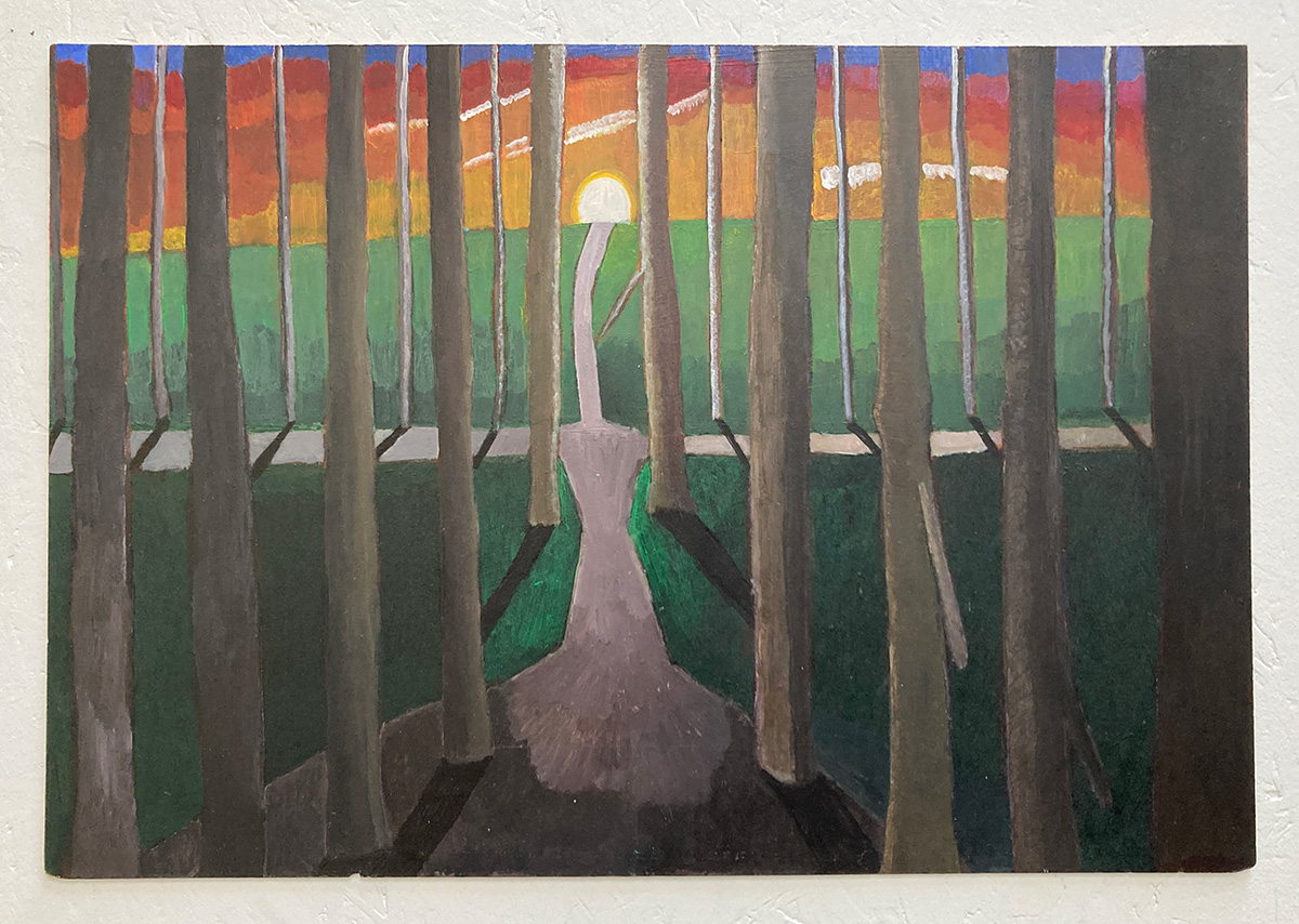 'Beyond the Depths'. Acrylic on board. 2024_web