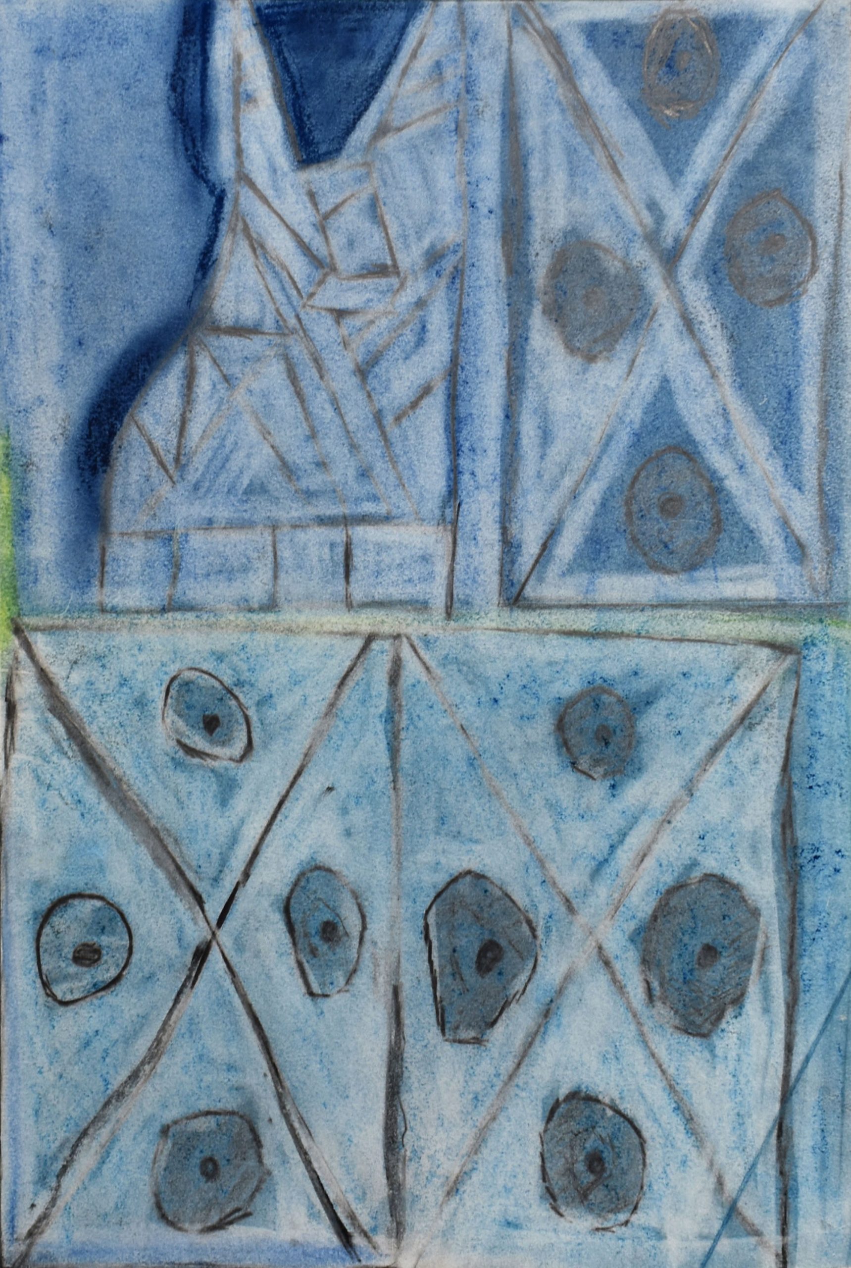 James Heath Mysterious Forces_pastel, graphite on paper_30x44cm_webres