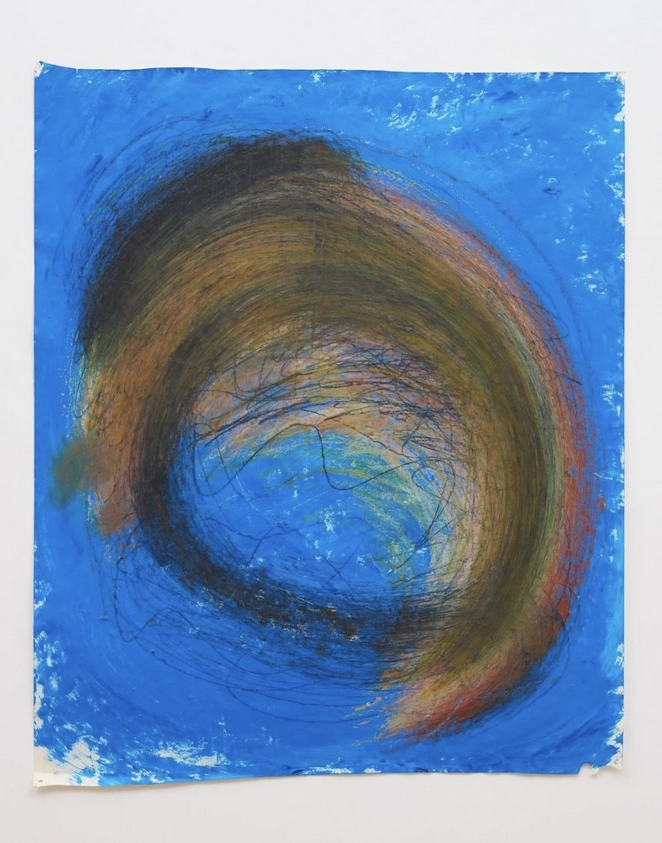 Nnena Kalu, Blue Vortex 8, 2019
